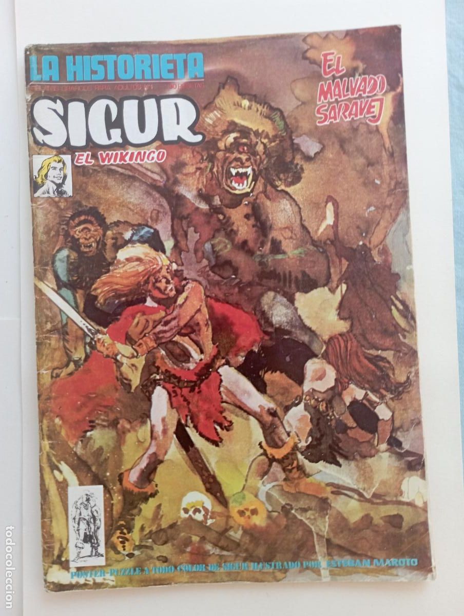 C&oacute;mics: LA HISTORIETA - SIGUR 1, 2 Y 3 COMPLETA - - Foto 1