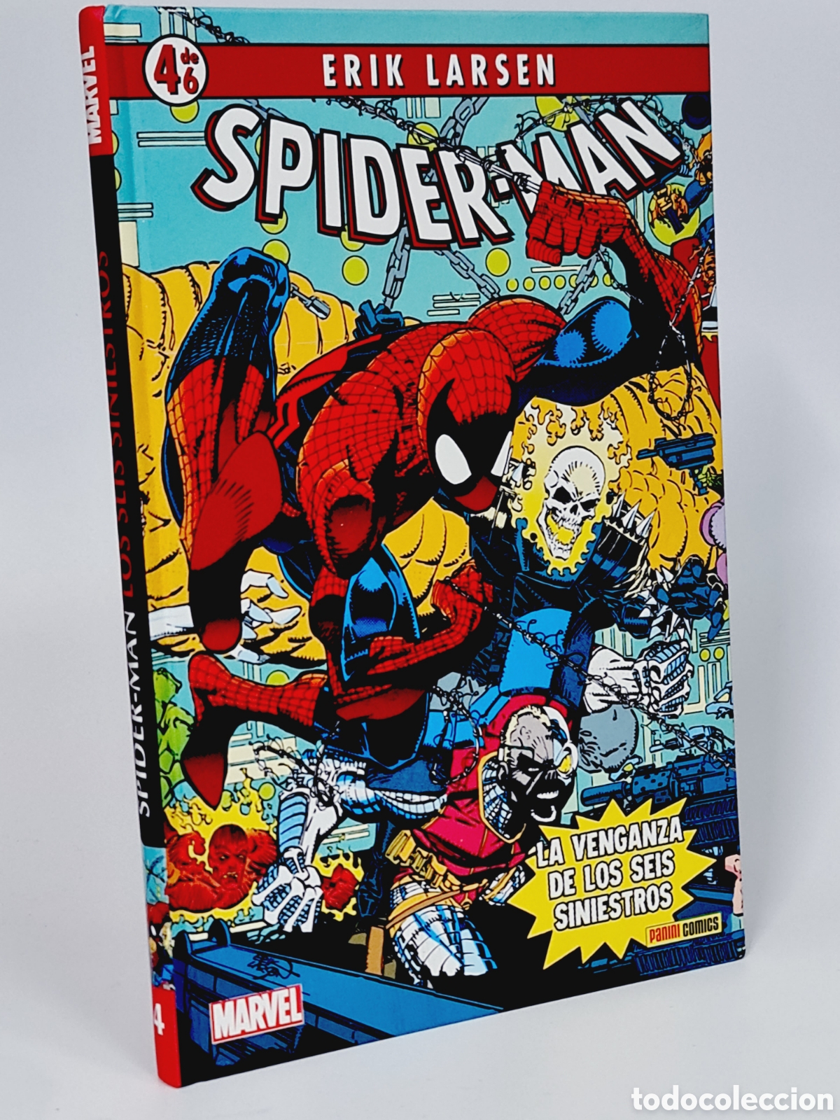 C&oacute;mics: C&Oacute;MIC DE KIOSCO SPIDER-MAN 4 LOS SEIS SINIESTROS PANINI MARVEL SPIDERMAN - Foto 1