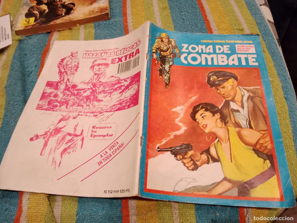 C&oacute;mics: ZONA DE COMBATE N&ordm; 112 - EDICIONES URSUS 1973 - Foto 1
