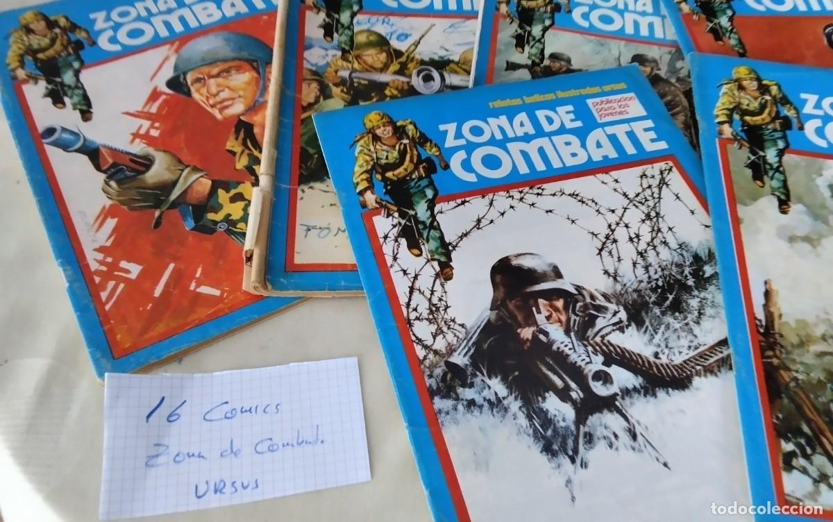 C&oacute;mics: LOTE DE 16 COMICS ZONA DE COMBATE ANTIGUOS DE URSUS - Foto 3