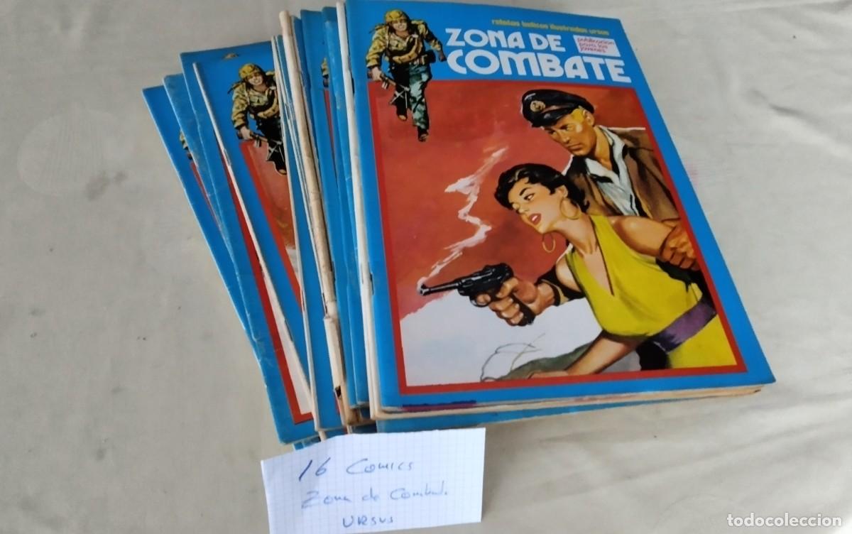 C&oacute;mics: LOTE DE 16 COMICS ZONA DE COMBATE ANTIGUOS DE URSUS - Foto 17