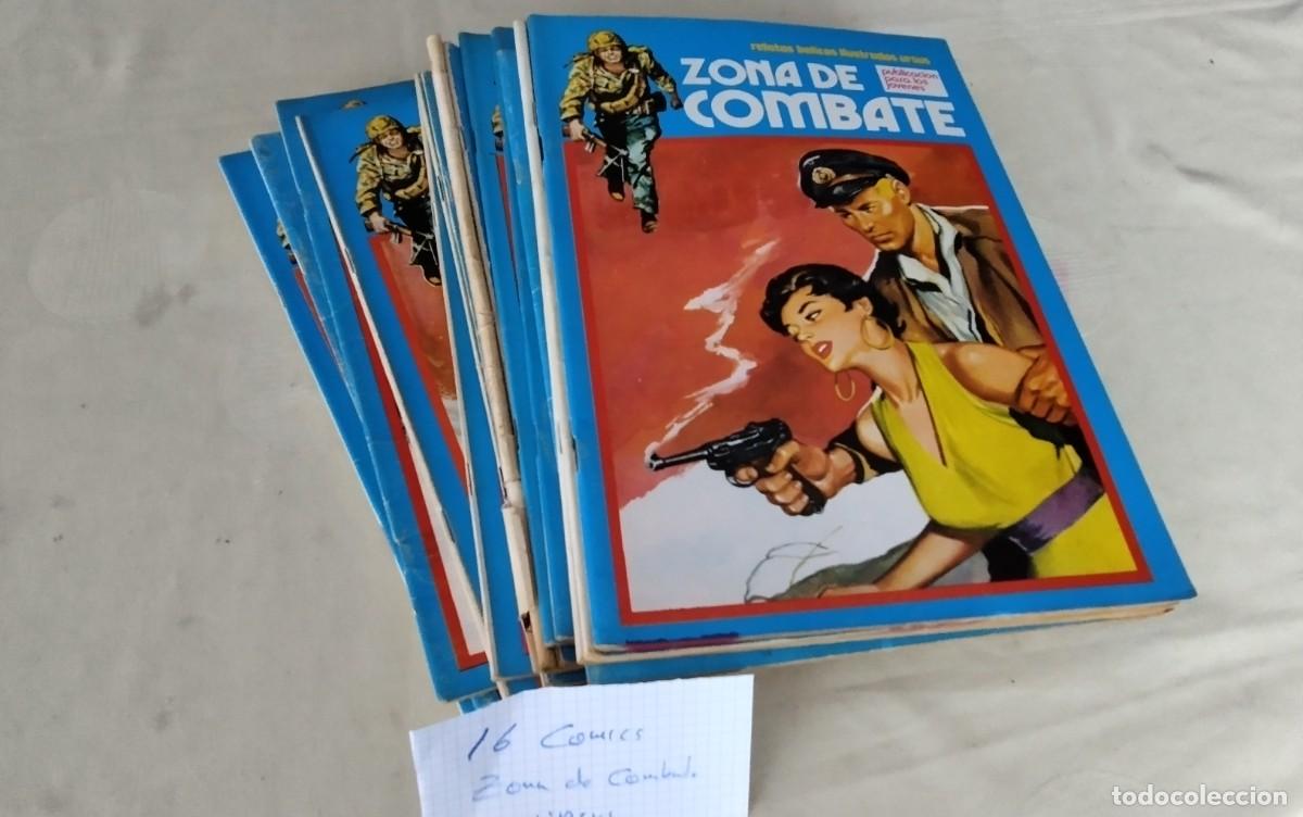 C&oacute;mics: LOTE DE 16 COMICS ZONA DE COMBATE ANTIGUOS DE URSUS - Foto 18