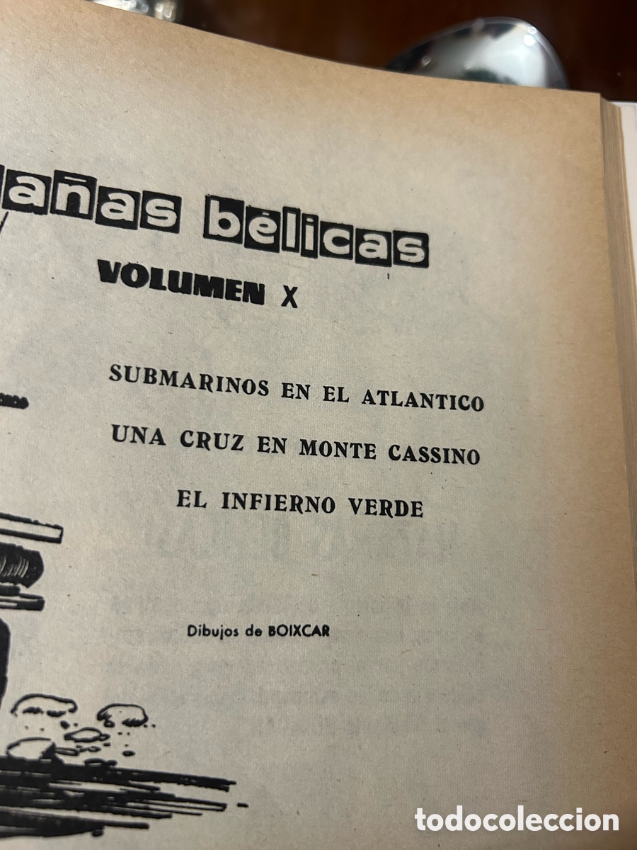 C&oacute;mics: HAZA&Ntilde;AS B&Eacute;LICAS ED.URSUS 1973 - Foto 5