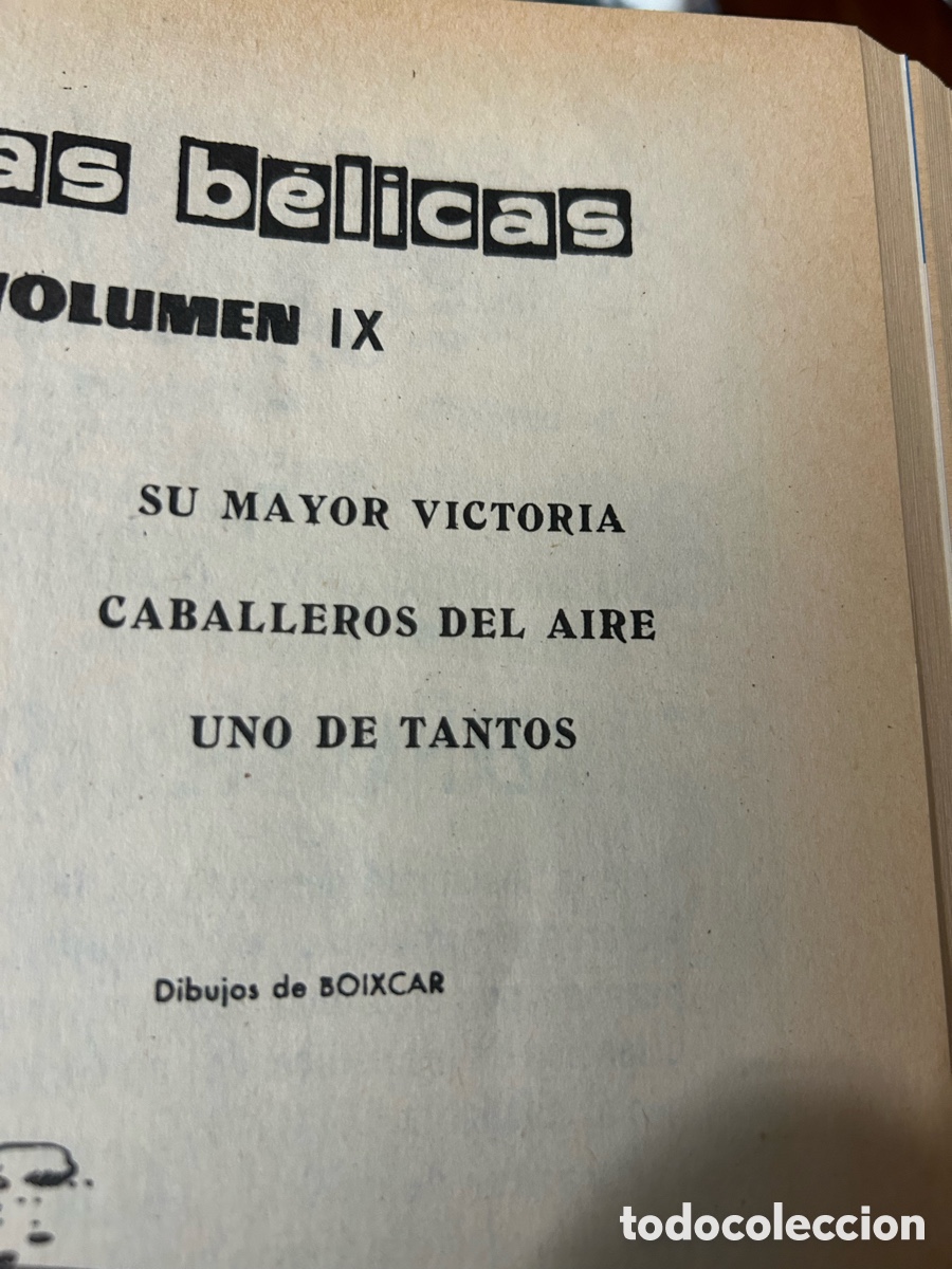 C&oacute;mics: HAZA&Ntilde;AS B&Eacute;LICAS ED.URSUS 1973 - Foto 6