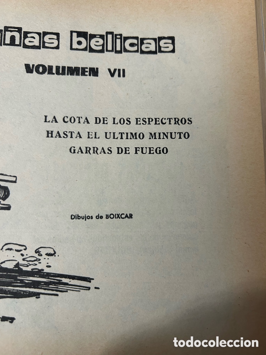 C&oacute;mics: HAZA&Ntilde;AS B&Eacute;LICAS ED.URSUS 1973 - Foto 8