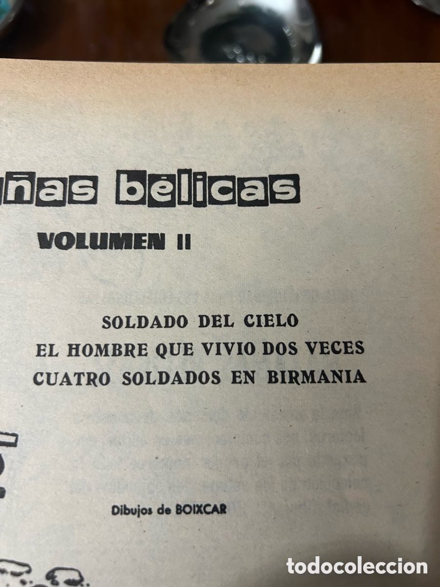 C&oacute;mics: HAZA&Ntilde;AS B&Eacute;LICAS ED.URSUS 1973 - Foto 13