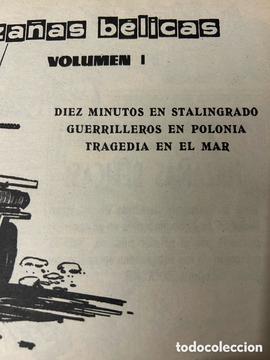 C&oacute;mics: HAZA&Ntilde;AS B&Eacute;LICAS ED.URSUS 1973 - Foto 14