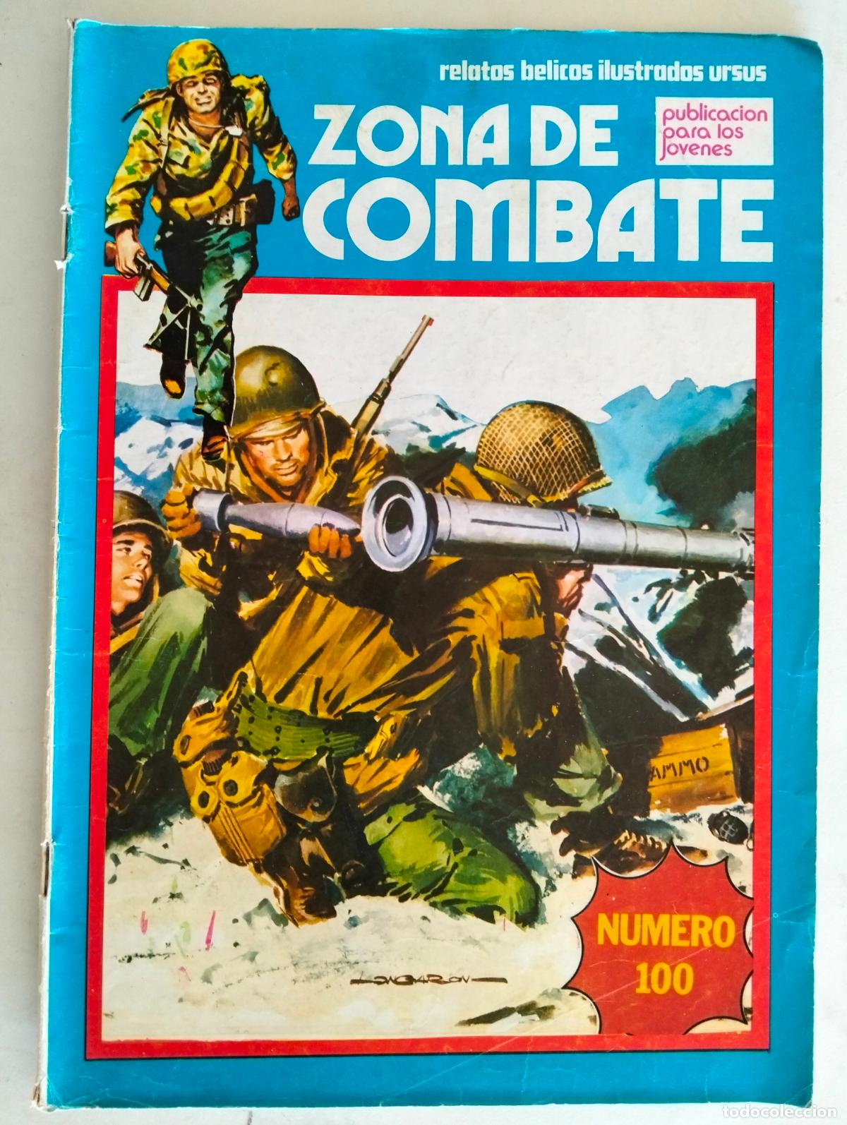C&oacute;mics: ZONA COMBATE N&ordm; 100, EDICIONES URSUS - Foto 1