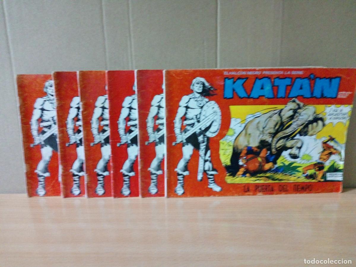 C&oacute;mics: LOTE DE 6 TEBEOS DE &rdquo;KATAN&rdquo;.A&Ntilde;O 1980 - Foto 1