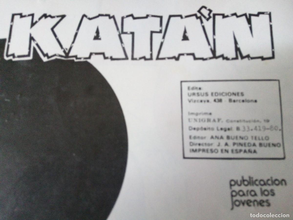C&oacute;mics: LOTE DE 6 TEBEOS DE &rdquo;KATAN&rdquo;.A&Ntilde;O 1980 - Foto 4