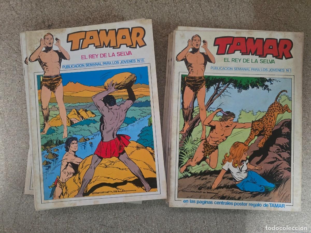 C&oacute;mics: Tamar Lote 1 al 37.Ediciones Ursus 37 Tebeos