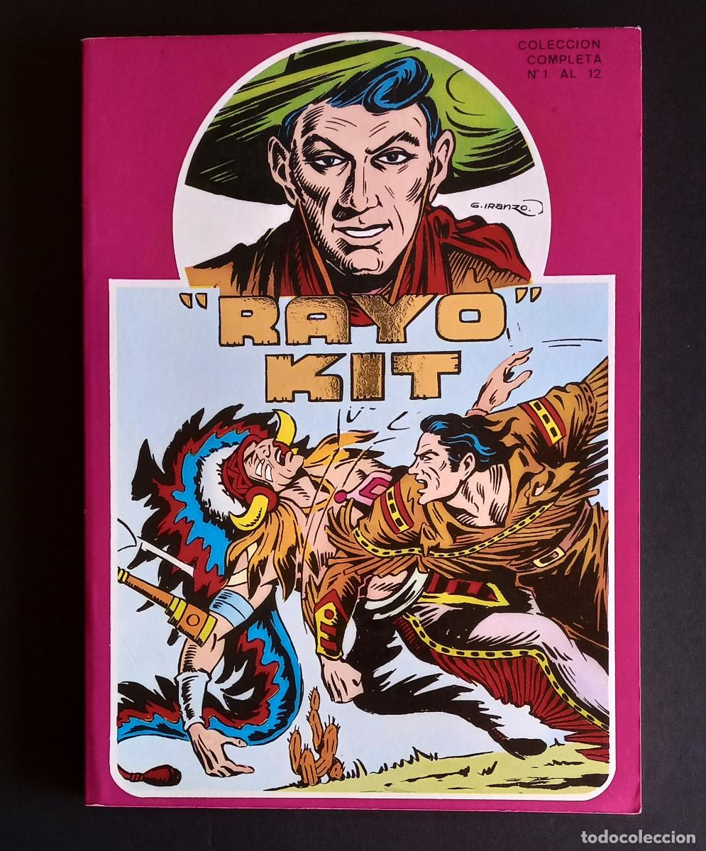 C&oacute;mics: RAYO KIT - G. IRANZO - COLECCI&Oacute;N COMPLETA DEL N&ordm; 1 AL 12 - EDICIONES URSUS, 1983