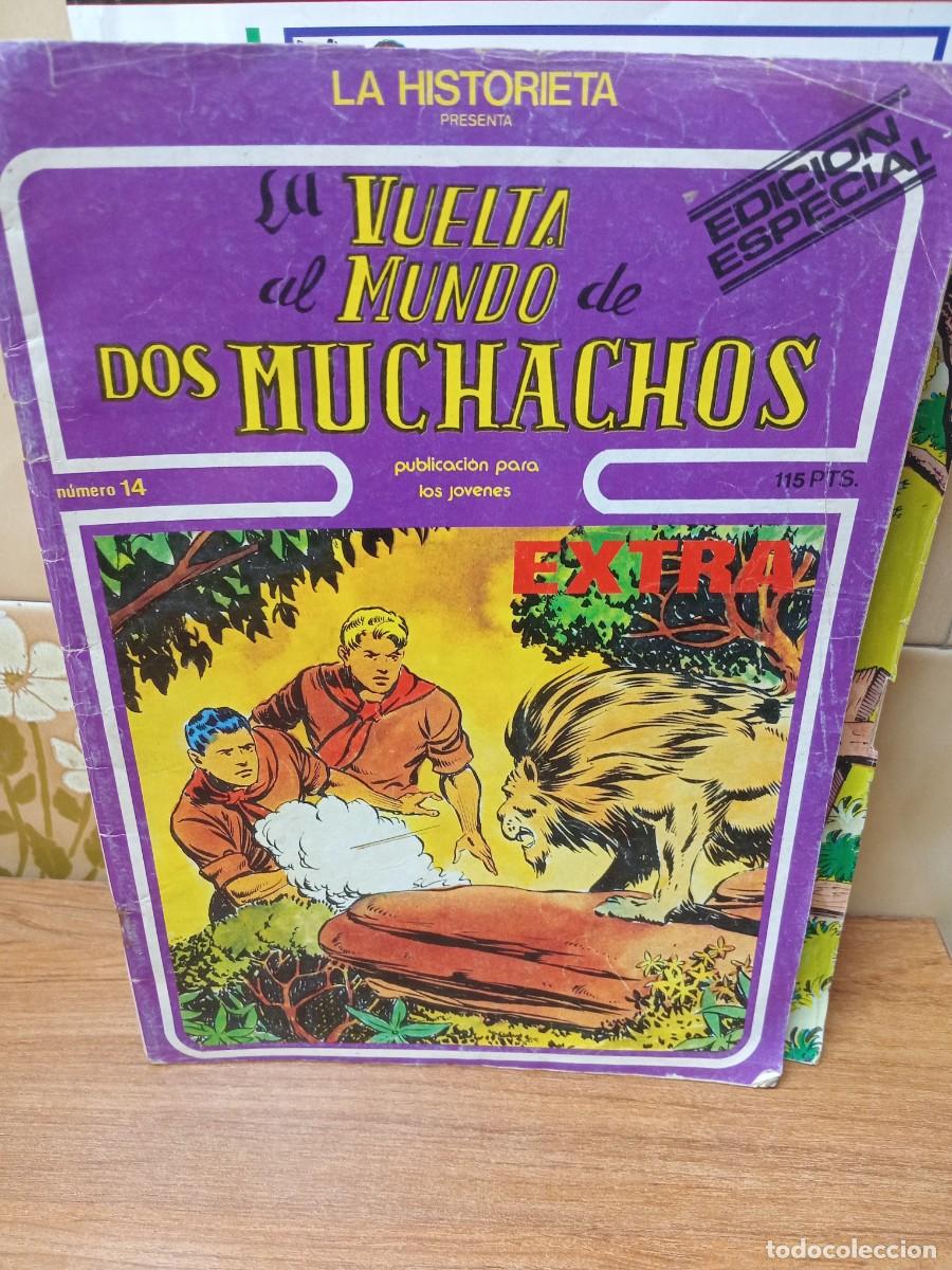 C&oacute;mics: LA HISTORIETA PRESENTA LA VUELTA AL MUNDO DE DOS MUCHACHOS - N&ordm; 14 - EDICIONES URSUS