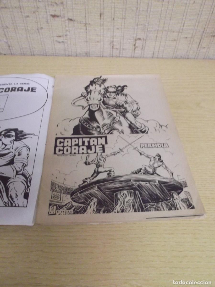 C&oacute;mics: El Halcon negro serie:Capitan Coraje.Ediciones Ursus - Foto 2
