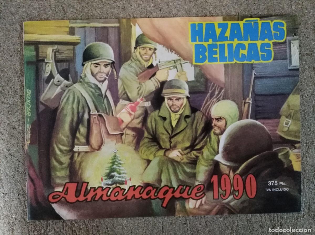 C&oacute;mics: Haza&ntilde;as Belicas.Almanaque 1990.Edicion color.G4