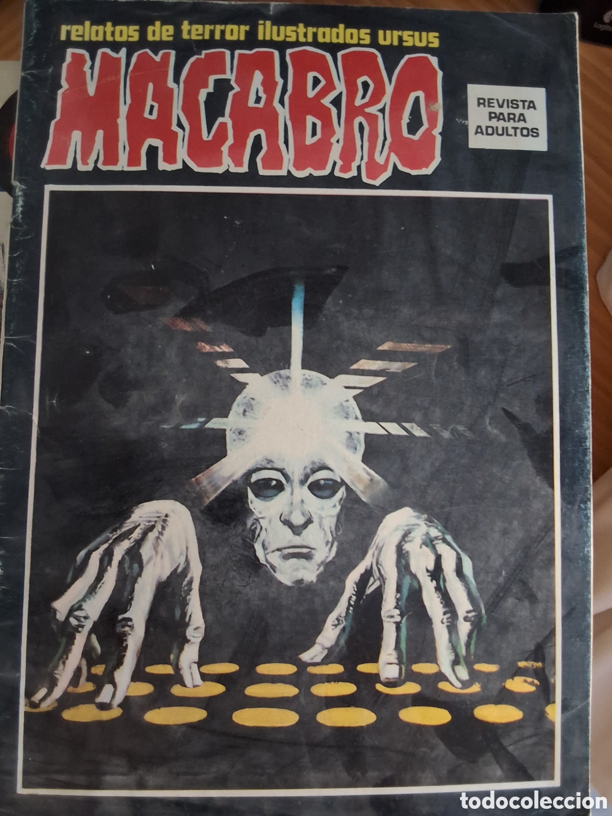 C&oacute;mics: Macabro comic terror n&uacute;mero 15 a&ntilde;o 1975 edita ursus