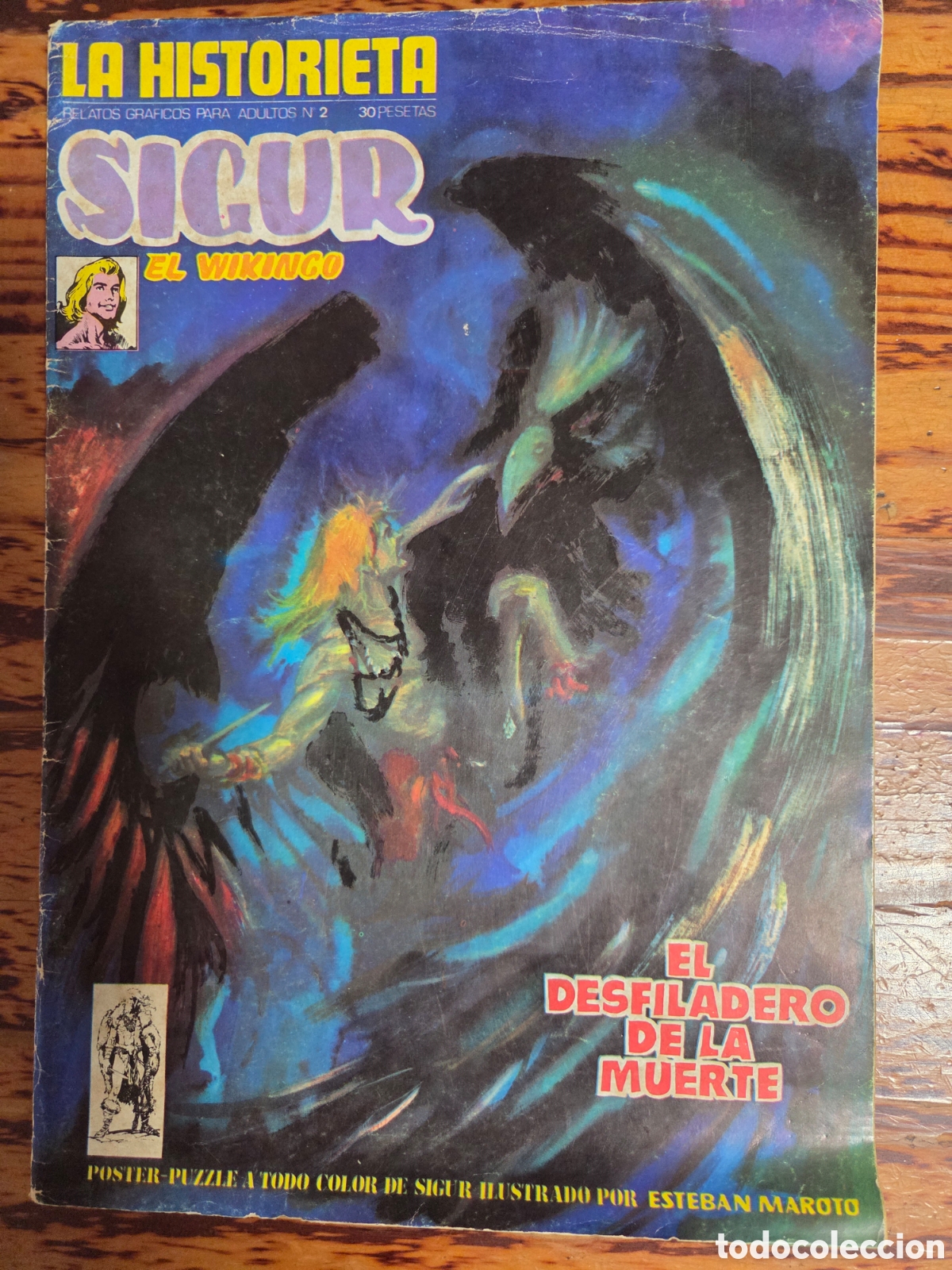 C&oacute;mics: Sigur el Vikingo N&ordm; 2 - Ediciones Ursus (1973) - Foto 1