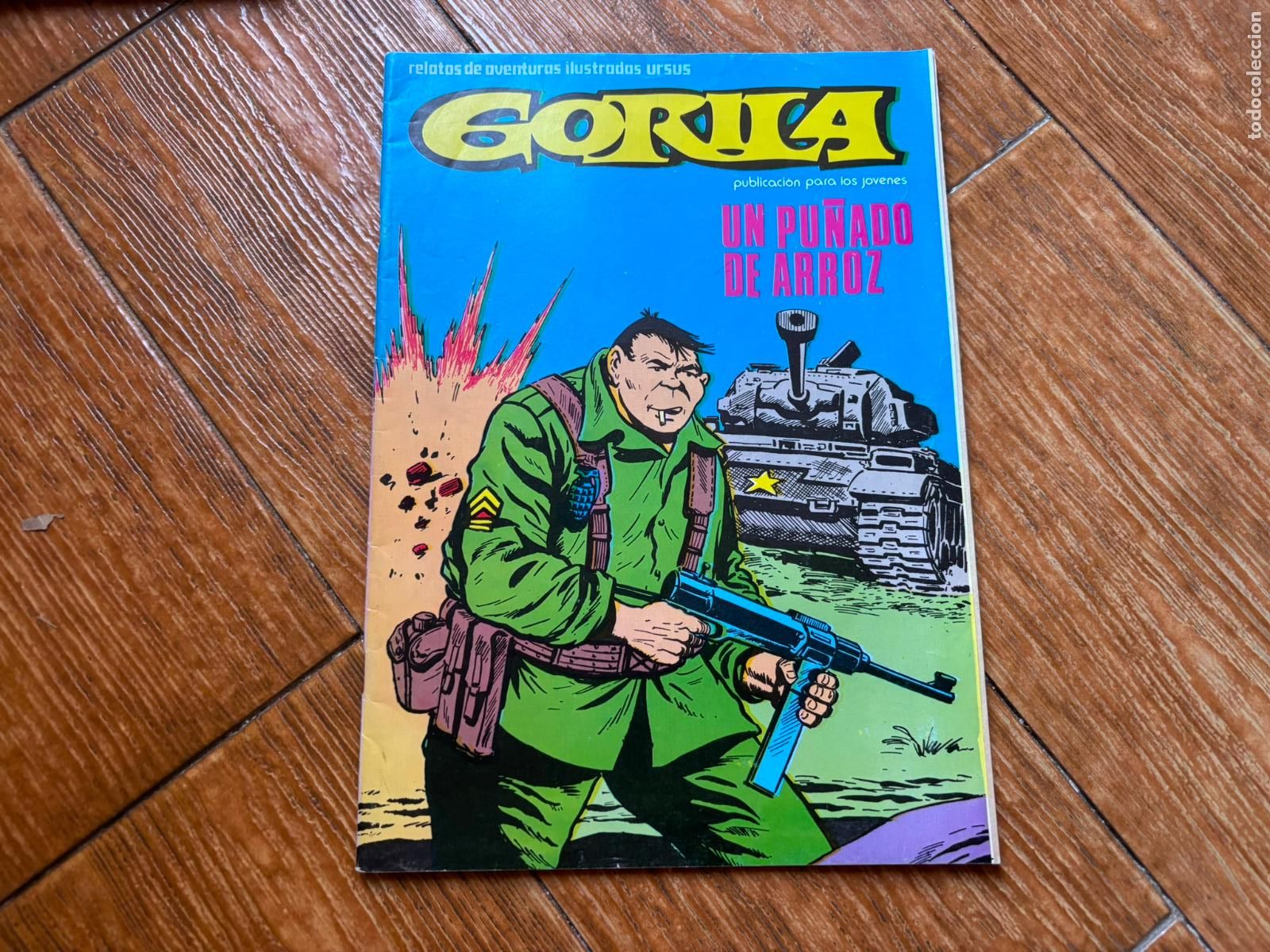 C&oacute;mics: SARGENTO GORILA N&ordm; 8 EDITORIAL URSUS 1980