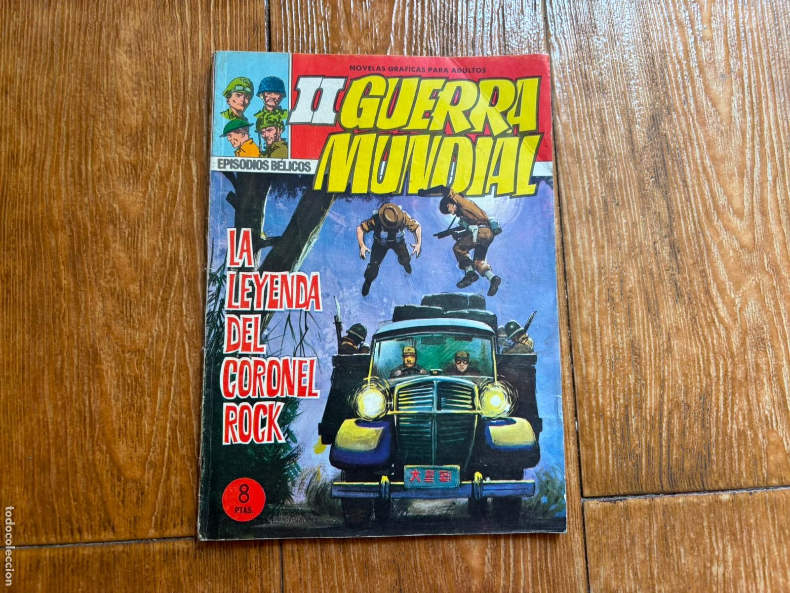 C&oacute;mics: II GUERRA MUNDIAL N&ordm; 8 EDITORIAL FERMA (&Uacute;LTIMO) 1967