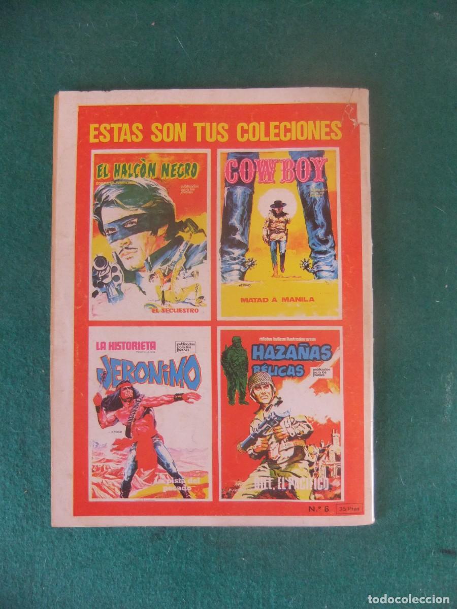 C&oacute;mics: EL HALCON NEGRO N&ordm; 8 EDICIONES URSUS 1976 - Foto 2