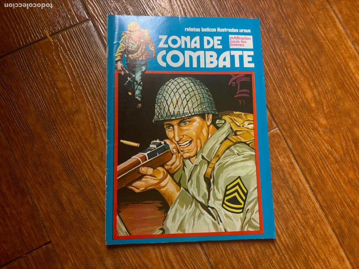 C&oacute;mics: ZONA DE COMBATE N&ordm; 125 EDITORIAL URSUS 1975