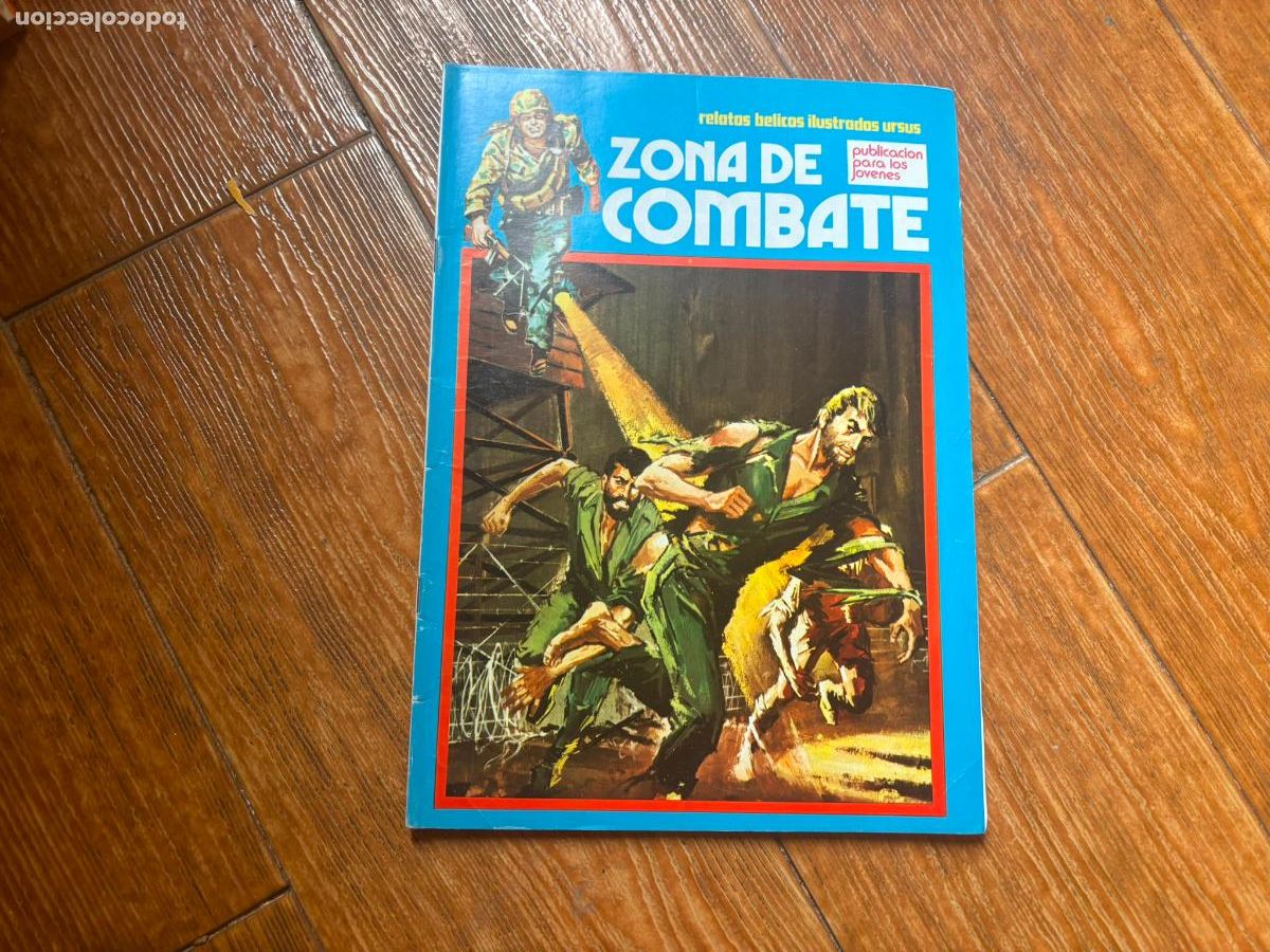 C&oacute;mics: ZONA DE COMBATE N&ordm; 123 EDITORIAL URSUS 1975
