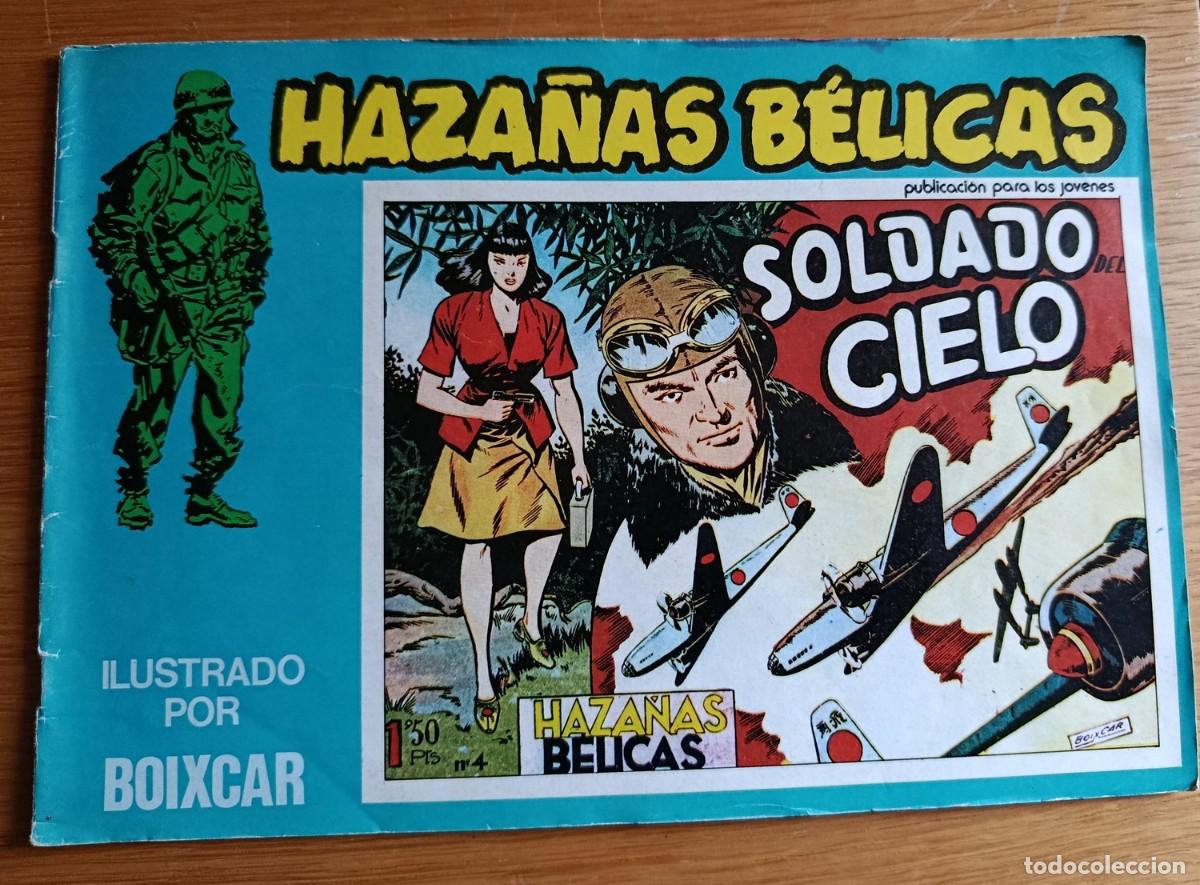 Comics: HAZA&Ntilde;AS B&Eacute;LICAS 102 SOLDADO DEL CIELO (Ediciones URSUS, 1981) BOIXCAR