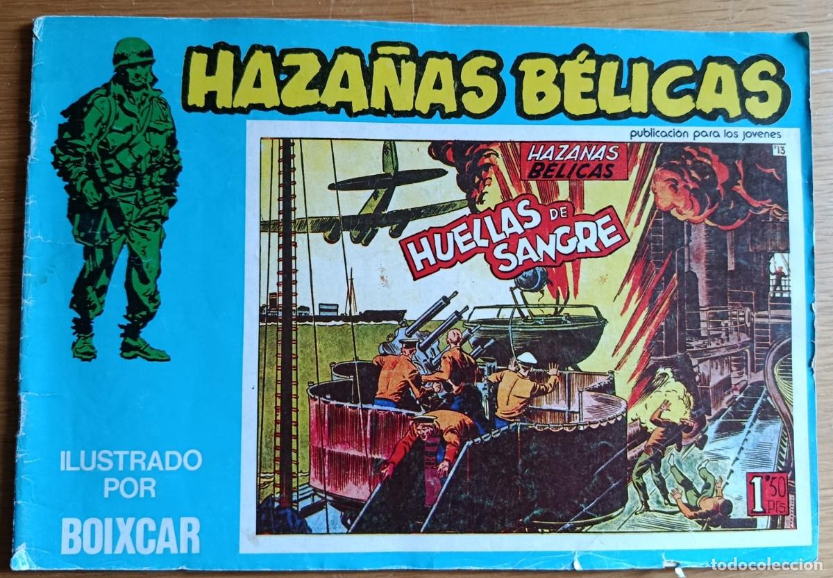 C&oacute;mics: HAZA&Ntilde;AS B&Eacute;LICAS 105 HUELLAS DE SANGRE (Ediciones URSUS, 1981) BOIXCAR