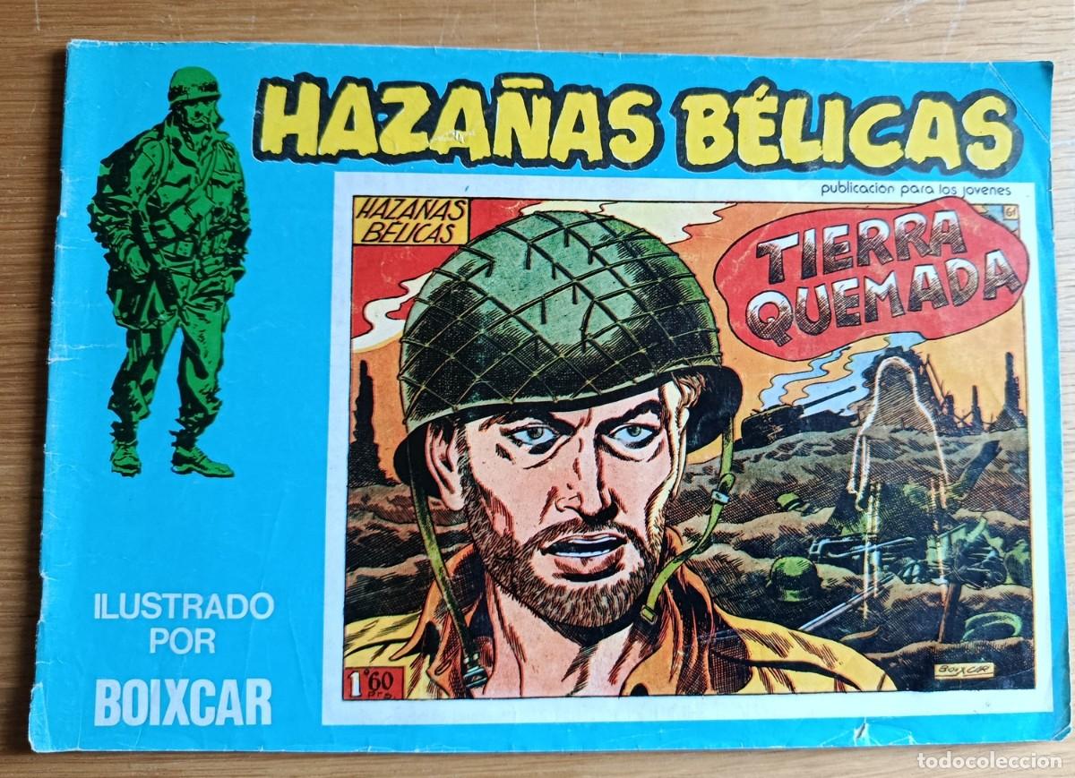 C&oacute;mics: HAZA&Ntilde;AS B&Eacute;LICAS 119 TIERRA QUEMADA (Ediciones URSUS, 1983) BOIXCAR
