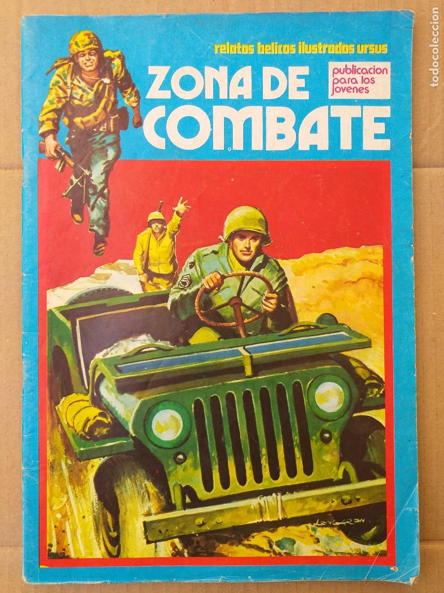 C&oacute;mics: ZONA DE COMBATE - N&ordm; 55 - 1977 EDICIONES URSUS