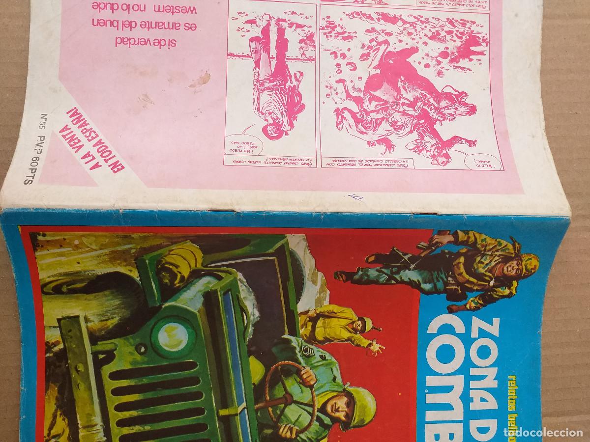 C&oacute;mics: ZONA DE COMBATE - N&ordm; 55 - 1977 EDICIONES URSUS - Foto 4