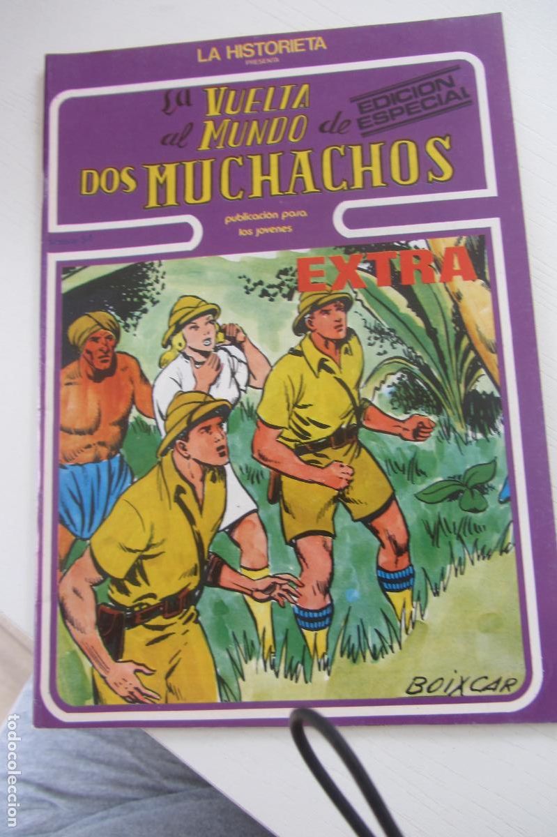 C&oacute;mics: LA HISTORIETA PRESENTA: LA VUELTA AL MUNDO DE DOS MUCHACHOS N&ordm; 15. BOIXCAR. URSUS DE KIOSKO ARX22