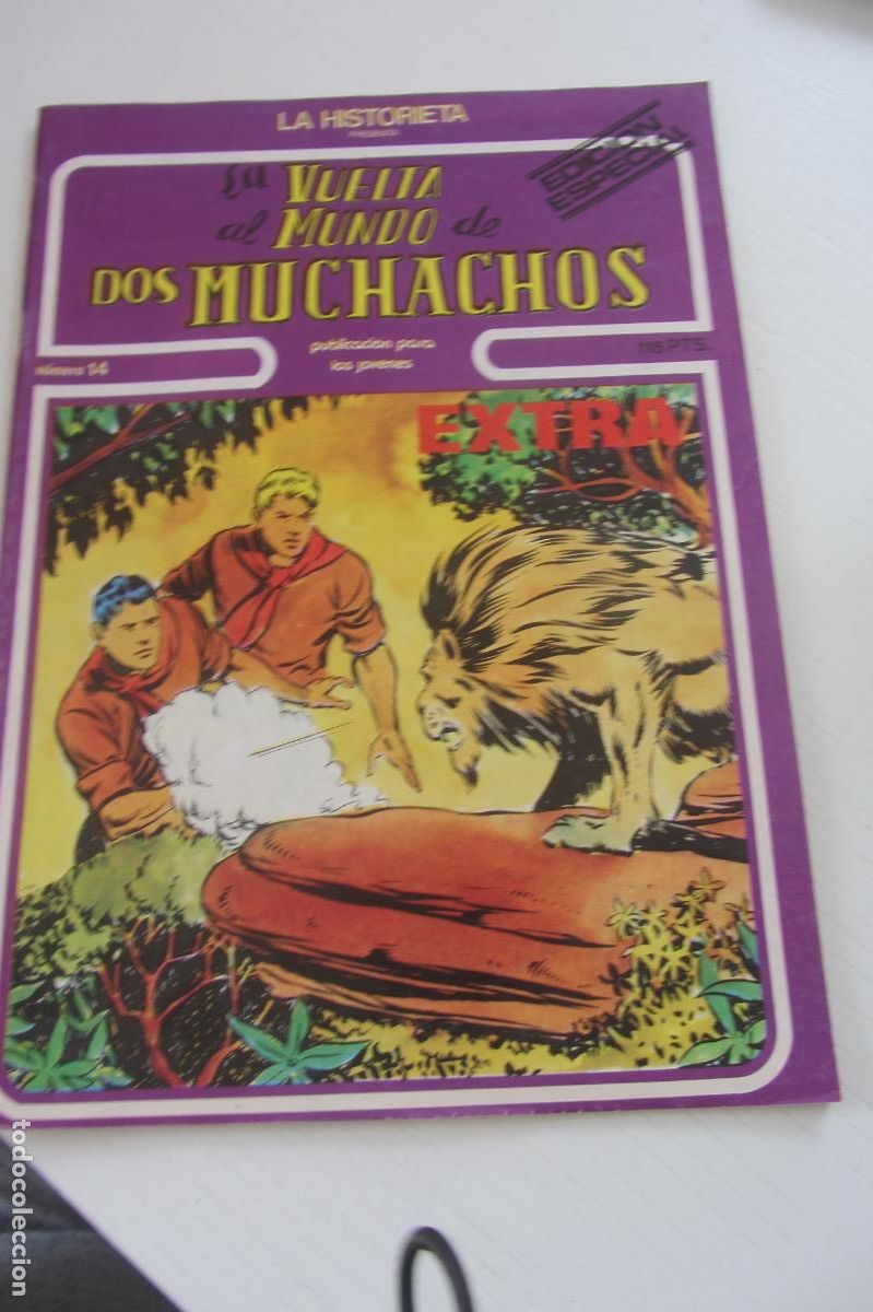 C&oacute;mics: LA HISTORIETA PRESENTA: LA VUELTA AL MUNDO DE DOS MUCHACHOS N&ordm; 14 BOIXCAR. URSUS DE KIOSKO ARX22