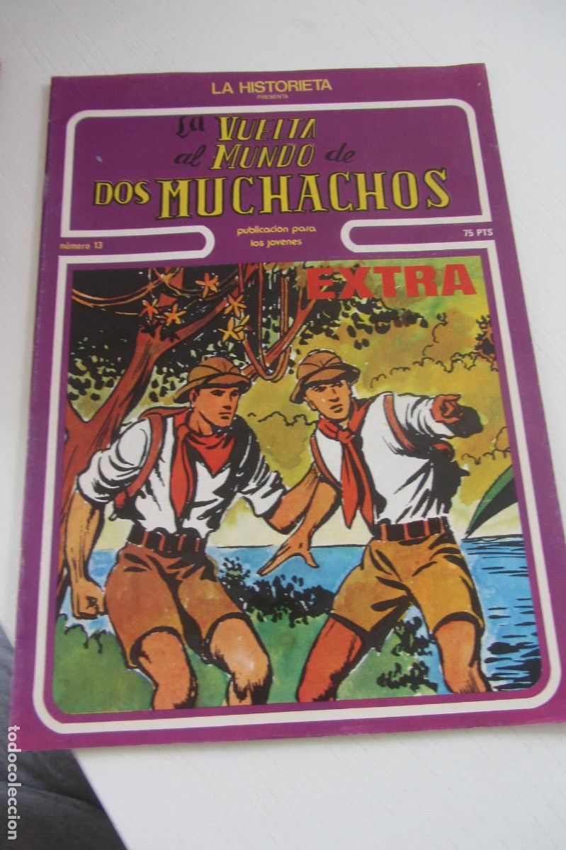 C&oacute;mics: LA HISTORIETA PRESENTA: LA VUELTA AL MUNDO DE DOS MUCHACHOS N&ordm; 13 BOIXCAR. URSUS DE KIOSKO ARX22