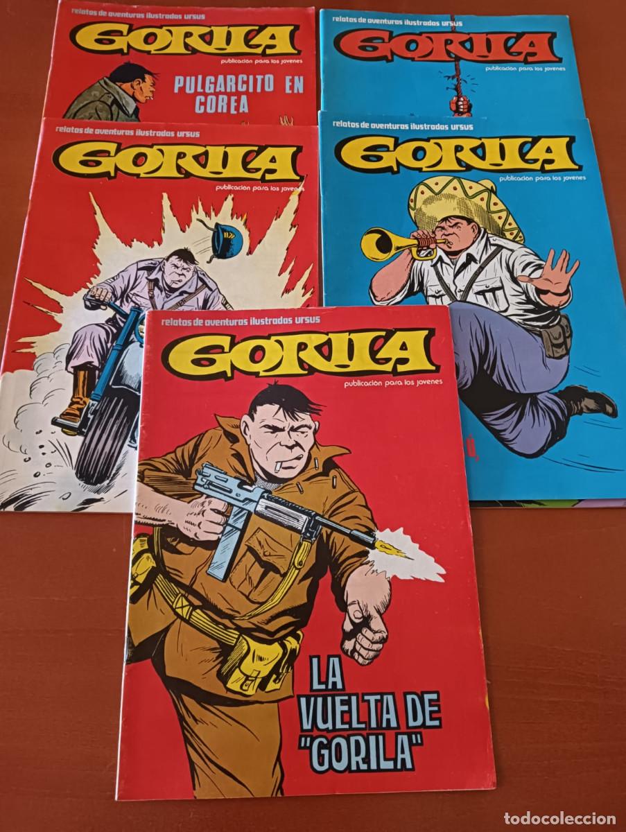 C&oacute;mics: GORILA EDICIONES URSUS Lote de 6 N&ordm;.