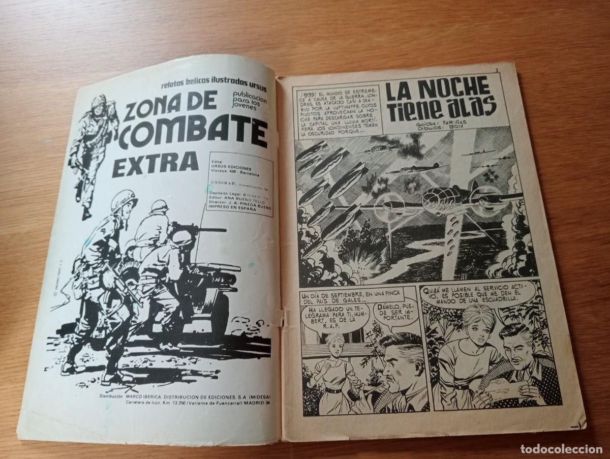 C&oacute;mics: ZONA DE COMBATE EXTRA N.&ordm; 30 (DE 52). GRAPA. EDICIONES URSUS. 1980. - Foto 3
