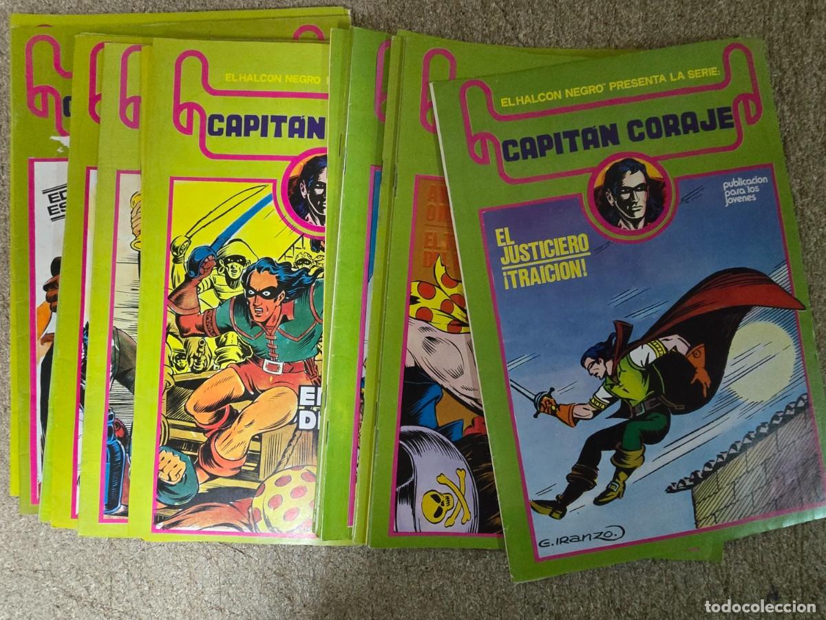 Comics: Capitan Coraje.Completa 16 Tebeos.Ediciones Ursus