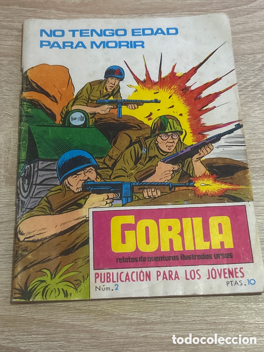 C&oacute;mics: No tengo edad para morir gorila n&uacute;m 2 - Foto 1
