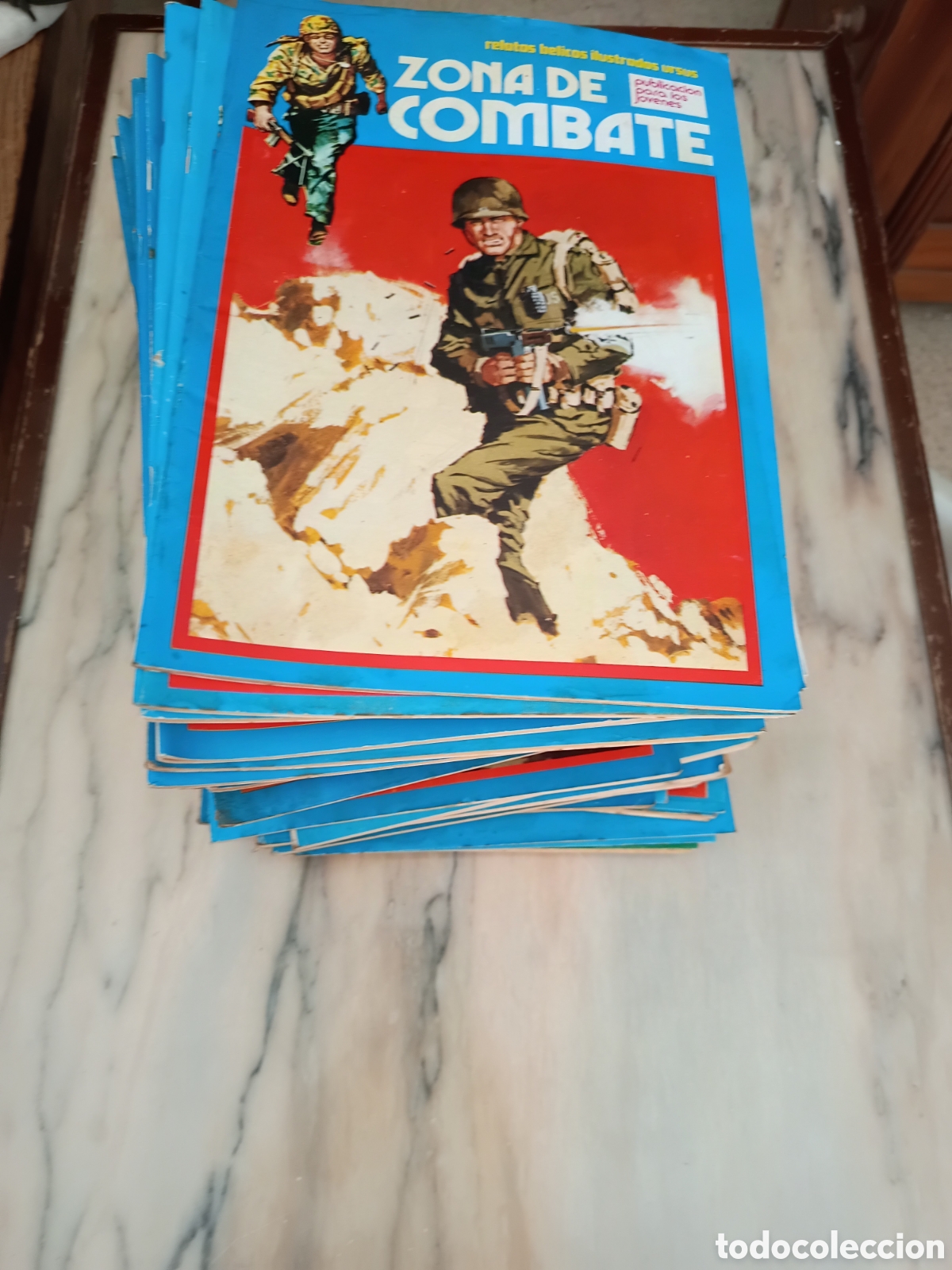 C&oacute;mics: LOTE DE 51 NUMEROS DE ZINA DE COMBATE - Foto 3