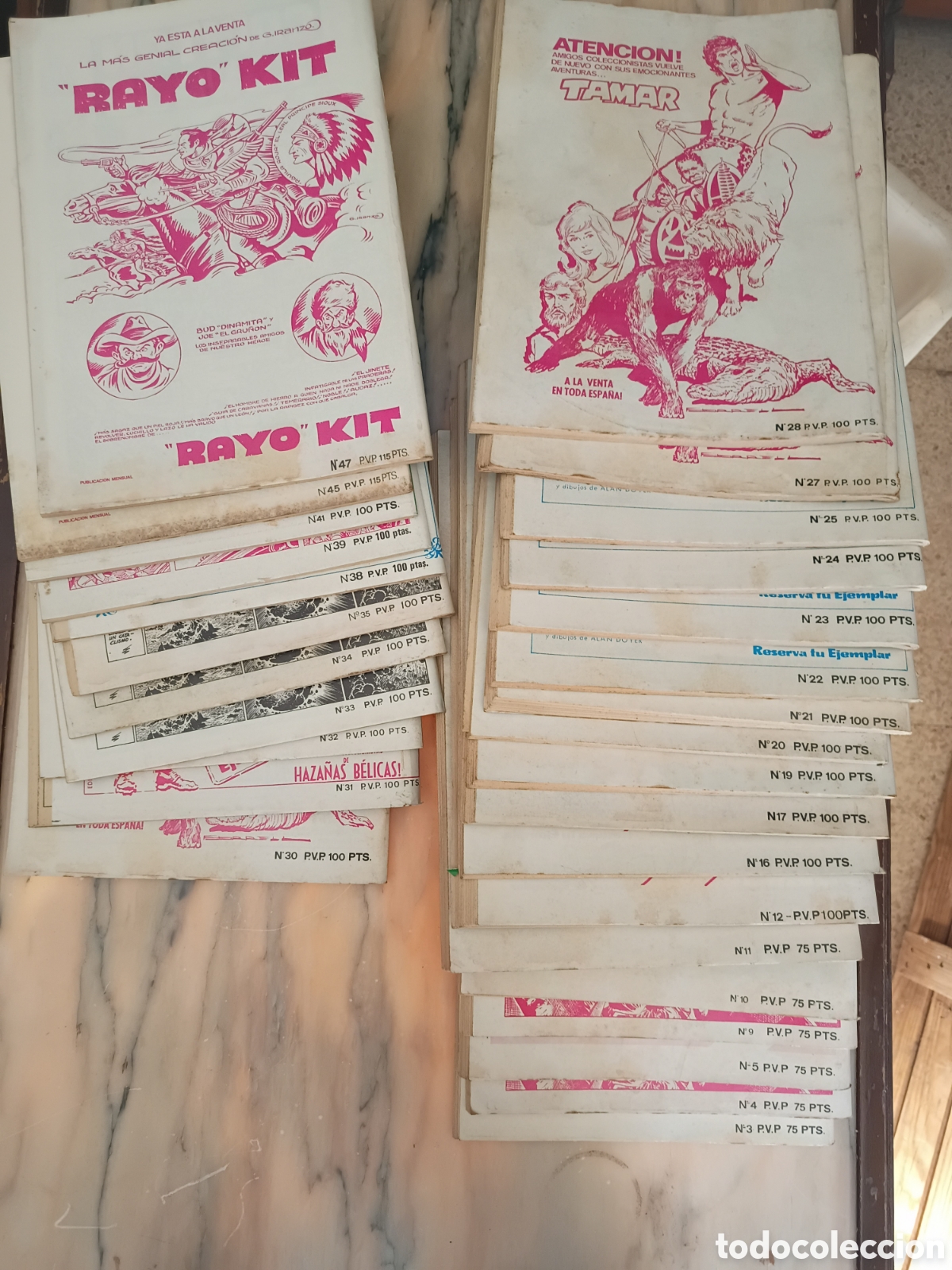 C&oacute;mics: LOTE 30 NUMEROS ZONA DE COMBATE - Foto 3