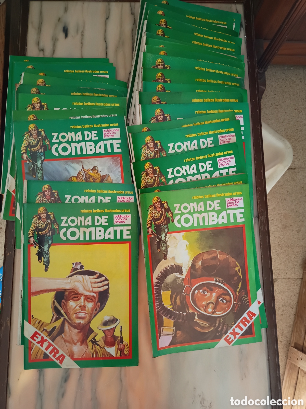 C&oacute;mics: LOTE 30 NUMEROS ZONA DE COMBATE - Foto 1