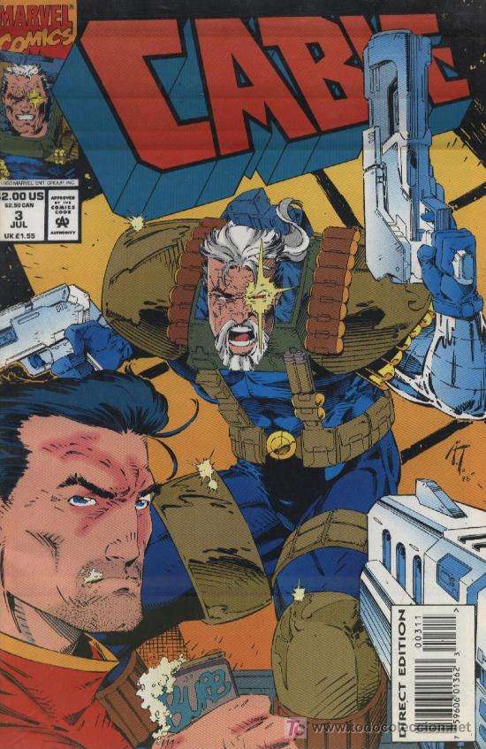 C&oacute;mics: Cable  -  n&ordm; 3  -  Ed. Marvel  1993 - Foto 1
