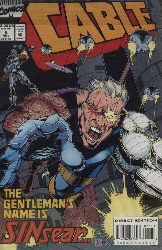 C&oacute;mics: Cable  -  n&ordm; 5  -  Ed. Marvel  1993 - Foto 1