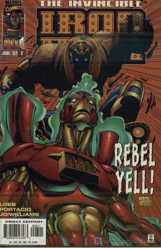 C&oacute;mics: Iron Man: vol. II  -  n&ordm; 8  -  Ed. Marvel  1997 - Foto 1