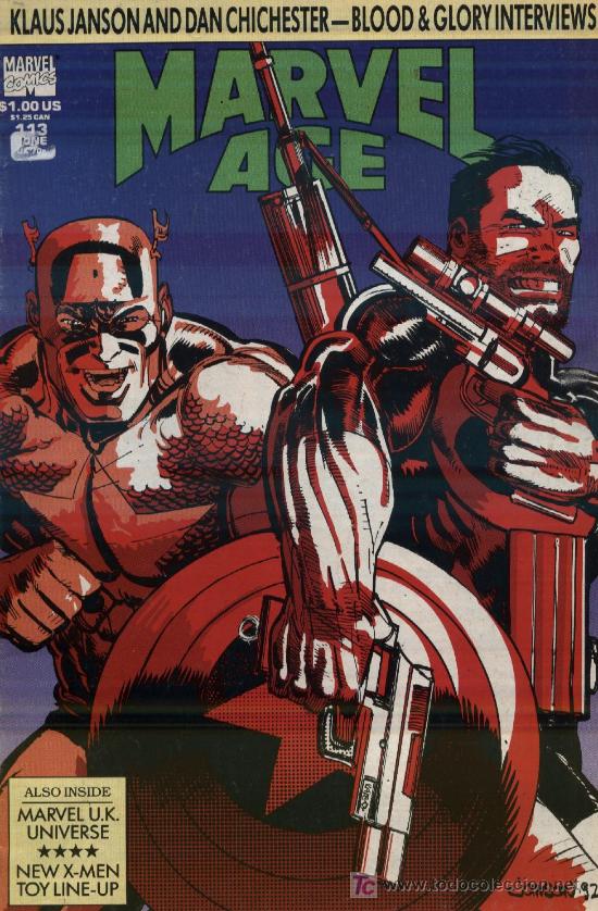 Comics : Marvel Age  -  n&ordm; 113  -  Ed. Marvel  1992
