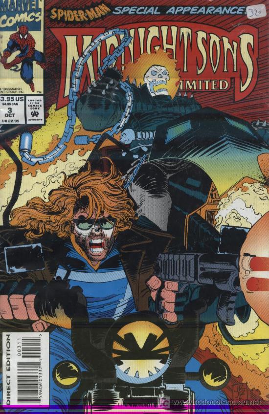 C&oacute;mics: Midnight Sons  -  n&ordm; 3  -  Ed. Marvel  1993 - Foto 1