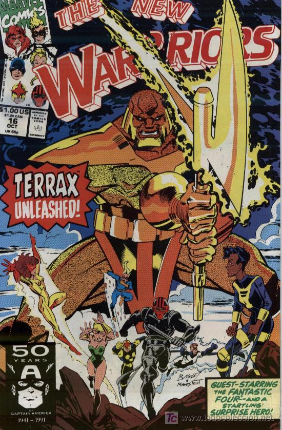 Comics: The New Warriors  -  n&ordm; 16  -  Ed. Marvel  1991