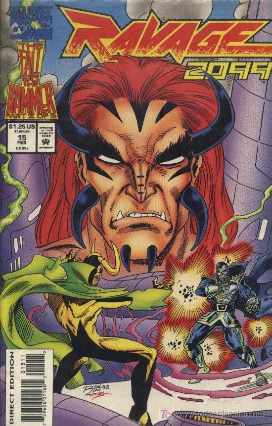 Comics: Ravage 2099  -  n&ordm; 15  -  Ed. Marvel  1994