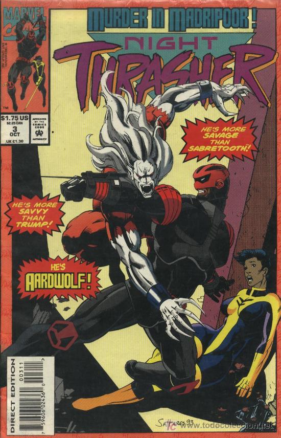 Comics: Thrasher  -  n&ordm; 3  -  Ed. Marvel  1993