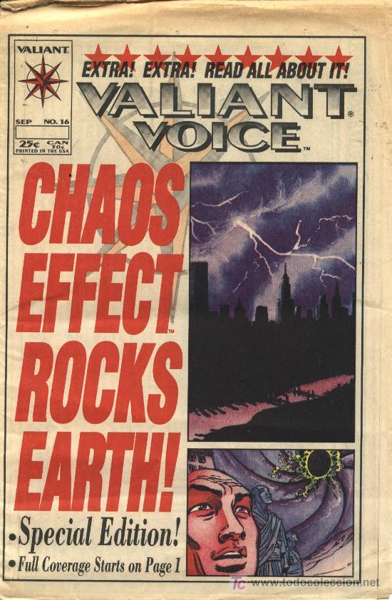 Comics: Valiant Voice  -  n&ordm; 16  -  Ed. Valiant  1994